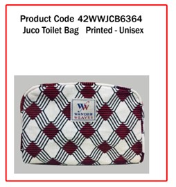Juco Toilet Bag ( Printed - Unisex )