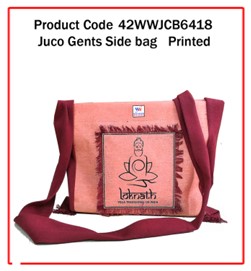 Juco Gents Side Bag ( Printed ) and with Pockets